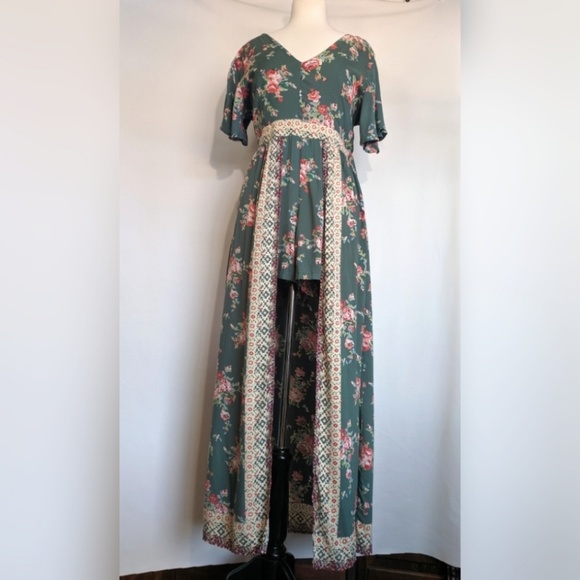 miami Pants - Miami by Francesca's romper with open maxi skirt